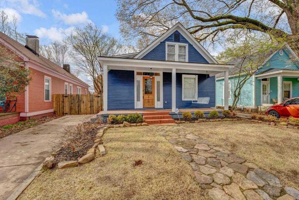 The Victorian - Elegant 3Br Home Near Overton ممفيس المظهر الخارجي الصورة