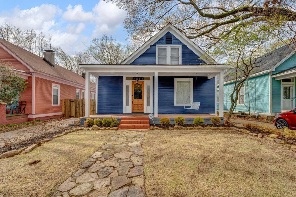 The Victorian - Elegant 3Br Home Near Overton ممفيس المظهر الخارجي الصورة